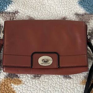 Brown Leather Crossbody Bag
